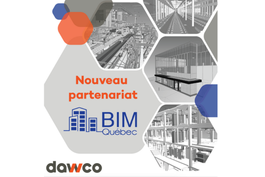 Nouveau partenariat_DAWCO_BIM Québec