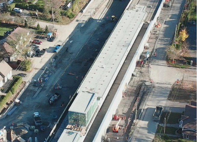 Mise à jour des travaux des stations du REM Laval